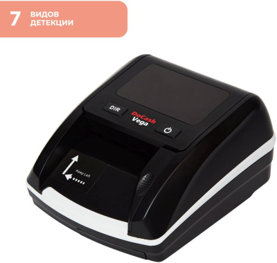 Детектор банкнот DoCash Vega 13566 автоматический рубли АКБ