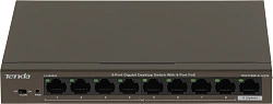 Коммутатор Tenda TEG1109P-8-102W (L2) 9x1Гбит/с 8PoE 92W неуправляемый