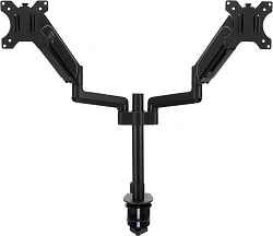 Кронштейн для мониторов ЖК Digma D-MM202D черный 17"-32" макс.9кг крепление к столешнице поворот и наклон
