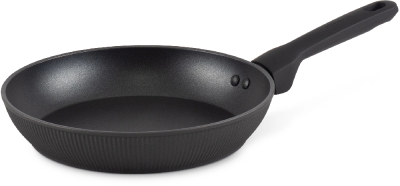 Сковорода Rondell Shell RDA-1927 круглая 20см покрытие: Xylan Plus ручка несъемная (без крышки) темно-серый