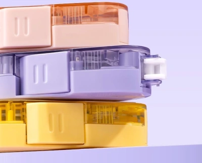 Лента коррект. Deli Nusign NS161PINK 6мх5мм розовый корпус белый