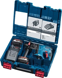 Перфоратор Bosch GBH 180-LI BL Set патрон:SDS-plus уд.:2Дж аккум. (кейс в комплекте)