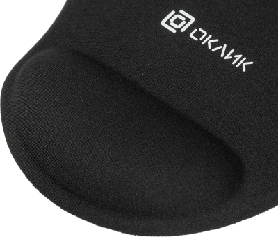 Коврик для мыши Оклик OK-RG0550-BK Мини черный 220x195x20мм