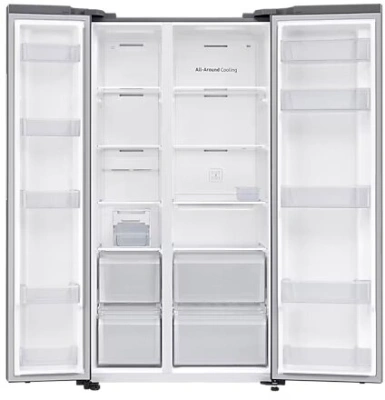 Холодильник Samsung RS62DG5003S9EO 2-хкамерн. серебристый инвертер