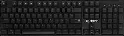 Клавиатура Defender Gk-596 механическая черный USB for gamer LED (45596) кабель 1.5м