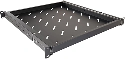 Полка выдвижная NTSS NTSS-MSKB-FS-800-BL 1U нагр.:20кг. 19" 500мм черный