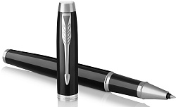 Ручка роллер Parker IM Core T321 (1931658) Black CT F черн. черн. подар.кор.