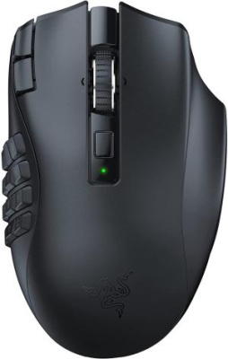 Мышь Razer Naga V2 HyperSpeed черный оптическая 30000dpi беспров. BT/Radio для ноутбука 17but (RZ01-03600100-R3G1)