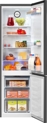 Холодильник Beko B3R0CNK312HG 2-хкамерн. серый