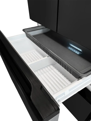 Холодильник Lex LFD575BxID 3-хкамерн. черная сталь инвертер