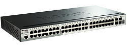 Коммутатор D-Link DGS-1510-52X/A2A 48x1Гбит/с 4SFP+ управляемый
