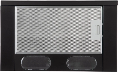 Вытяжка встраиваемая Elikor Интегра 50П-400-В2Л черный управление: кнопочное (1 мотор)