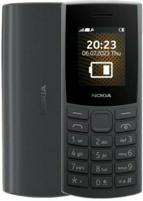 Мобильный телефон Nokia 105 SS TA-1569 0.048 черный моноблок 1Sim 1.8" 120x160 Series 30+ GSM900/1800 GSM1900 FM
