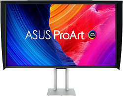Монитор Asus 32" ProArt PA32UCDMR-K черный QD OLED LED 16:9 HDMI M/M матовая HAS Piv 250cd 178гр/178гр 3840x2160 240Hz DP 4K USB 9.2кг