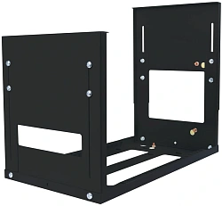 Кронштейн телекоммуникационный Cabeus NC-6U-BK настен. регул.глуб. 6U 19" 450мм нагр.:15кг черный