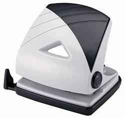 Дырокол Kw-Trio BIAS 096Q0 макс.:20лист. металл/пластик черный/серый отв.:2 с линейкой