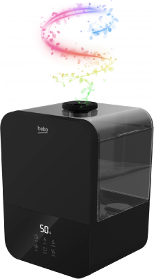 Увлажнитель воздуха Beko ATH 7130 BT 105Вт (ультразвуковой) черный