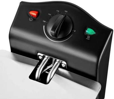 Фритюрница Kitfort КТ-4051 2000Вт серебристый/черный