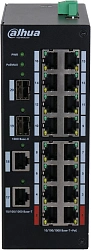 Коммутатор Dahua DH-HS3220-16GT-190 неуправляемый