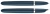 Ручка перьев. Parker 51 Core (2123501) Midnight Blue CT F сталь нержавеющая подар.кор.