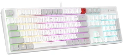 Клавиатура A4Tech Bloody B230N белый USB Multimedia for gamer LED (B230N)