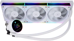 Система водяного охлаждения Thermalright Frozen Magic 360 Digital V2 ARGB Soc-AM5/AM4/1200/1700/1851 белый 4-pin 28dB Al LCD Ret (F-MAGIC-360-DIGITAL-WH-ARGB-V2)