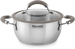 Кастрюля Rondell Balance RDS-754 2.8л. d=20см (с крышкой) стальной