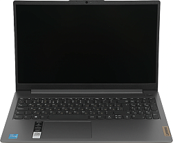 Ноутбук Lenovo IdeaPad Slim 3 15IRU8 Core i3 1315U 8Gb SSD256Gb Intel UHD Graphics 15.6" TN FHD (1920x1080) без ОС grey WiFi BT Cam (82X700DBUE)