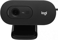 Камера Web Logitech HD Webcam C505e черный 1.2Mpix (1280x720) USB2.0 с микрофоном для ноутбука (960-001373)