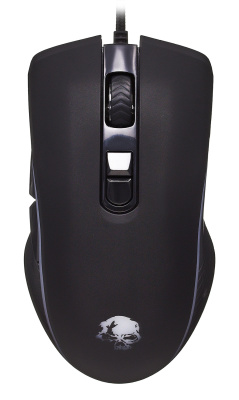 Мышь Оклик 708G MYSTERY черный оптическая 3200dpi USB 7but (1196437)
