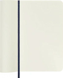 Блокнот Moleskine CLASSIC SOFT QP613B20 Pocket 90x140мм 192стр. нелинованный мягкая обложка синий сапфир
