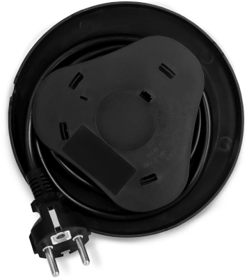 Чайник электрический Kitfort КТ-6654 1.7л. 1800Вт нержавеющая сталь/черный корпус: нерж.сталь/пластик