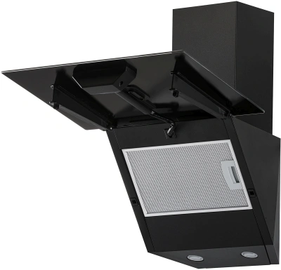 Вытяжка каминная Krona Helga 500 PB черный управление: кнопочное (1 мотор)