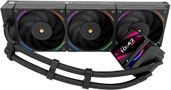 Система водяного охлаждения Thermalright Hyper Vision 360 ARGB Soc-AM5/AM4/1151/1200/2066/2011/1700 черный 4-pin 27dB Al LCD Ret (H-VISION-360-BL-ARGB)