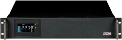 Источник бесперебойного питания Powercom King Pro RM KIN-1500AP LCD 1200Вт 1500ВА черный