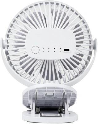 Вентилятор настольный Centek CT-5045 5Вт скоростей:4 белый