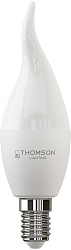 Лампа светодиодная Thomson TH-B2313 10Вт цок.:E14 свеча 220B св.свеч.бел.хол. Tail Candle (упак.:1шт)