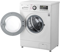 Стиральная машина LG F12M7NDS1 класс: A загр.фронтальная макс.:6кг белый инвертор