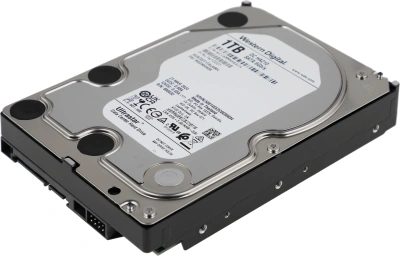 Жесткий диск WD SATA-III 1TB 1W10001 HUS722T1TALA604 NAS Ultrastar DC HA210 512N (7200rpm) 128Mb 3.5"