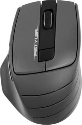 Мышь A4Tech Fstyler FG30 серый оптическая 2000dpi беспров. USB 6but (FG30 GREY)