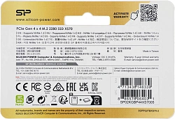 Накопитель SSD Silicon Power PCIe 4.0 x4 2TB SP02KGBP44XS7005 XS70 M.2 2280