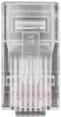 Коннектор Rexant (05-1021) UTP кат.5E RJ45 прозрачный