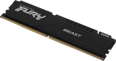 Память DDR5 16GB 6000MHz Kingston KF560C30BB-16 Fury Beast RTL Gaming PC5-48000 CL30 DIMM 288-pin 1.4В kit single rank с радиатором Ret