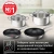 Сковорода Tefal Intuition B8170444 круглая 24см покрытие: Titanium ручка несъемная (без крышки) стальной (2100125769)