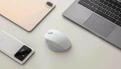 Мышь Xiaomi Comfort Edition белый оптическая 1200dpi silent беспров. USB 2but (BHR9354GL)