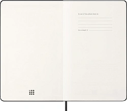 Еженедельник Moleskine CLASSIC WKLY Large 130х210мм 144стр. черный