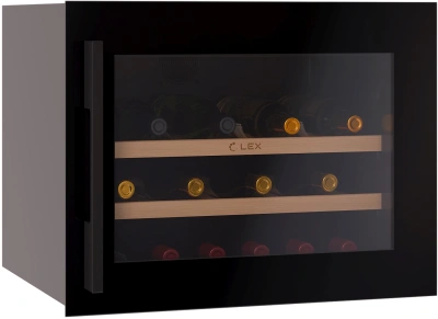 Винный шкаф Lex LWD6028BL 1-нокамерн. черный стекло (CHAT500004)