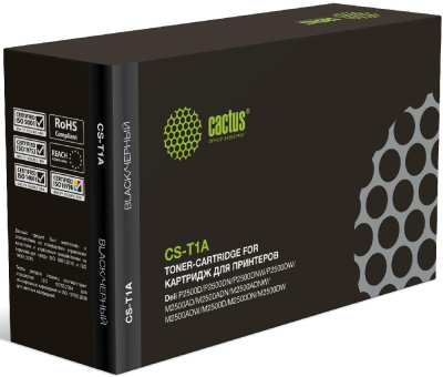 Картридж лазерный Cactus T1A CS-T1A черный (2000стр.) для Deli P2500D/P2500DN/P2500DNW/P2500DW/M2500AD/M2500ADN/M2500ADNW/M2500ADW/M2500D/M2500DN/M2500DW