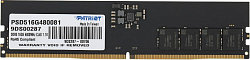 Память DDR5 16Gb 4800MHz Patriot PSD516G480081 Signature RTL PC5-38400 CL40 DIMM 288-pin 1.1В single rank Ret