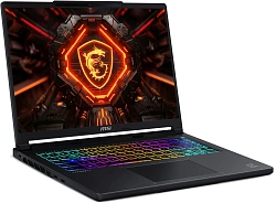 Ноутбук MSI Crosshair 16 Max HX E2WGXK-036XRU Core Ultra 7 255HX 16Gb SSD1Tb NVIDIA GeForce RTX 5070 12Gb 16" OLED QHD+ (2560x1600) FreeDOS black WiFi BT Cam (9S7-265232-036)